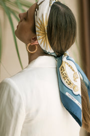 Vintage Hermes Silk Scarf