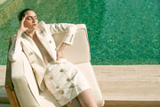 Balmain double buttoned skirt