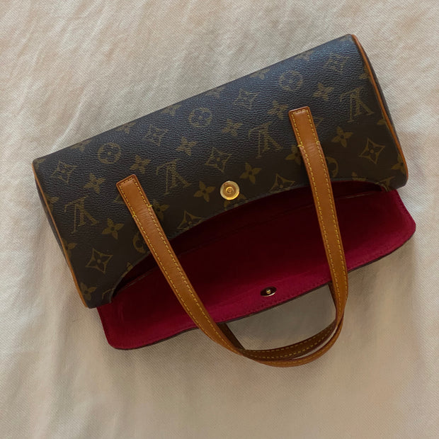 Brown Louis Vuitton Monogram Sonatine Handbag – Designer Revival