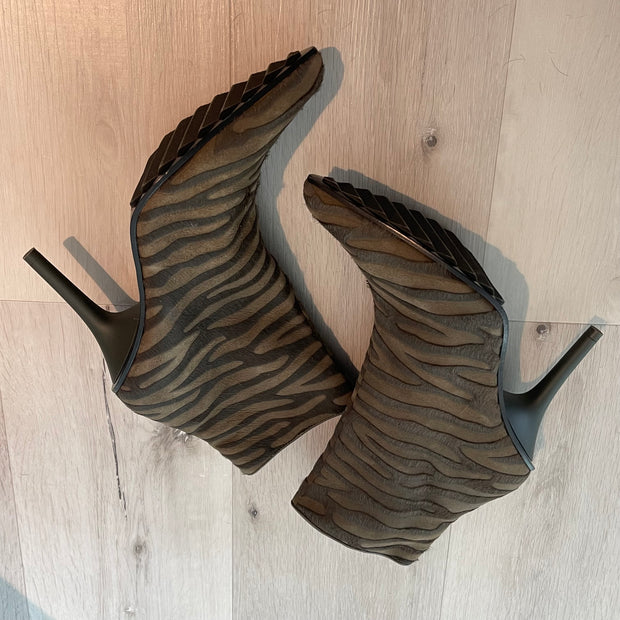 Rag & Bone ankle boots zebra print
