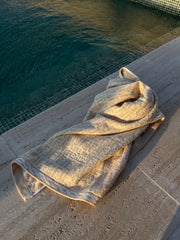 Vintage Fendi Zucca logo towel