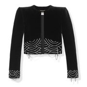 Saint Laurent velvet blazer