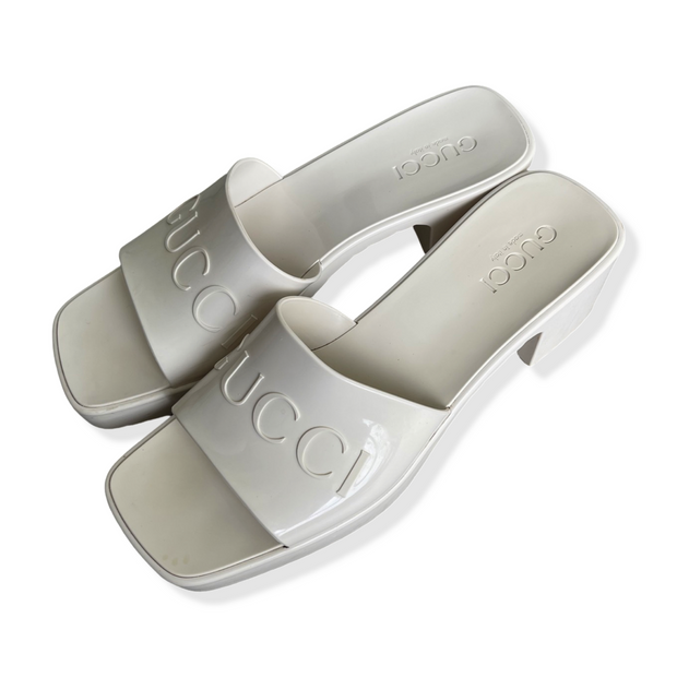 Gucci Rubber Slide Sandal
