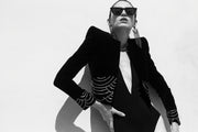 Saint Laurent velvet blazer