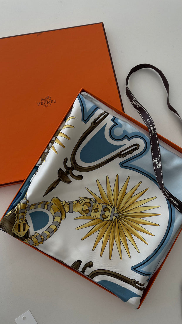 Vintage Hermes Silk Scarf